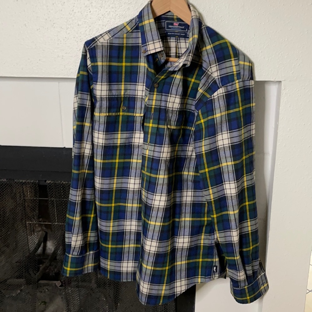 Vineyard Vines Striped Button Up